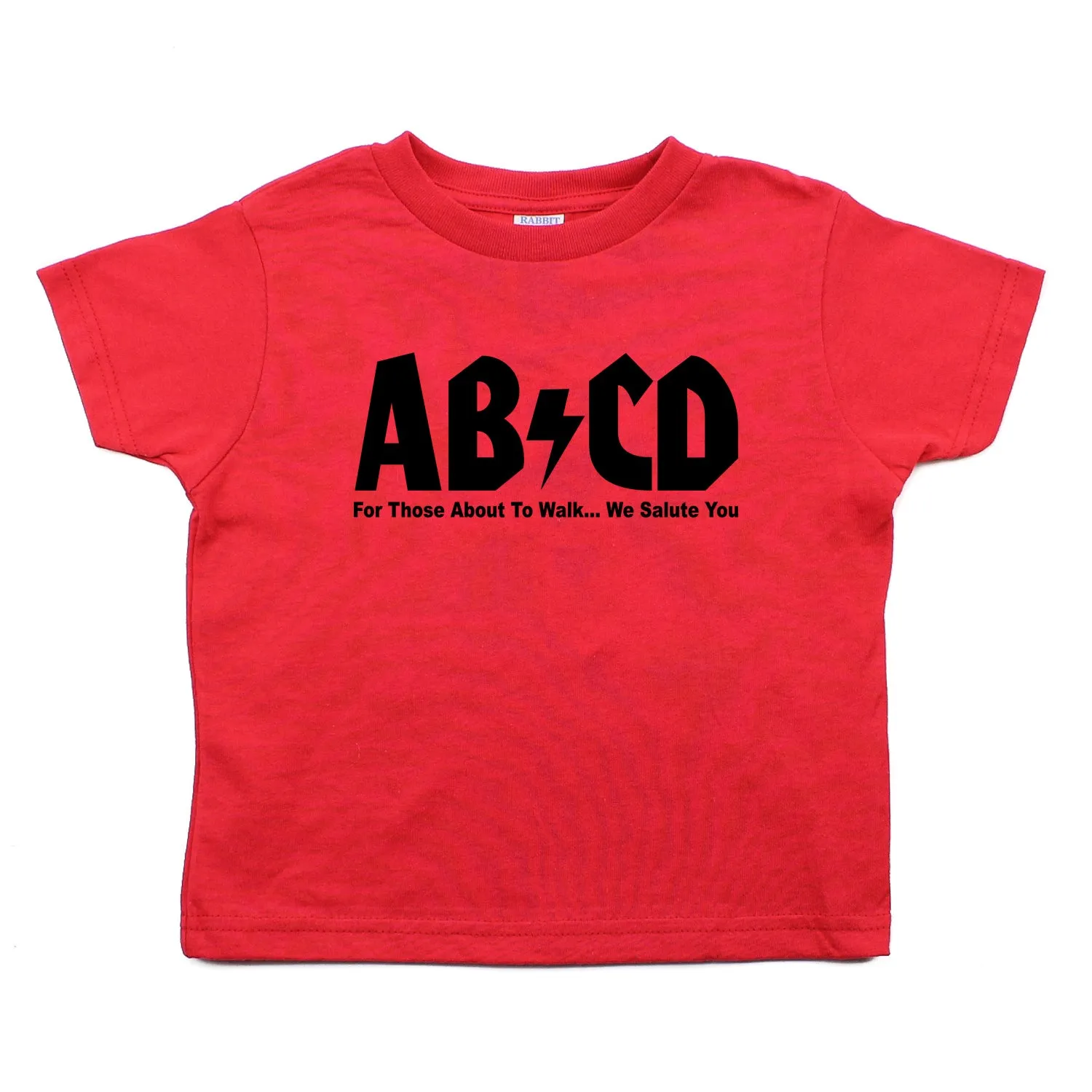 ABCD Unisex Kids Rock N Roll-Band Toddler Short Sleeve T-Shirt