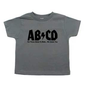 ABCD Unisex Kids Rock N Roll-Band Toddler Short Sleeve T-Shirt