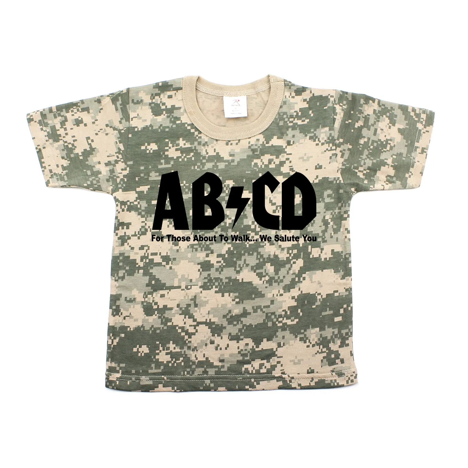 ABCD Unisex Kids Rock N Roll-Band Toddler Short Sleeve T-Shirt