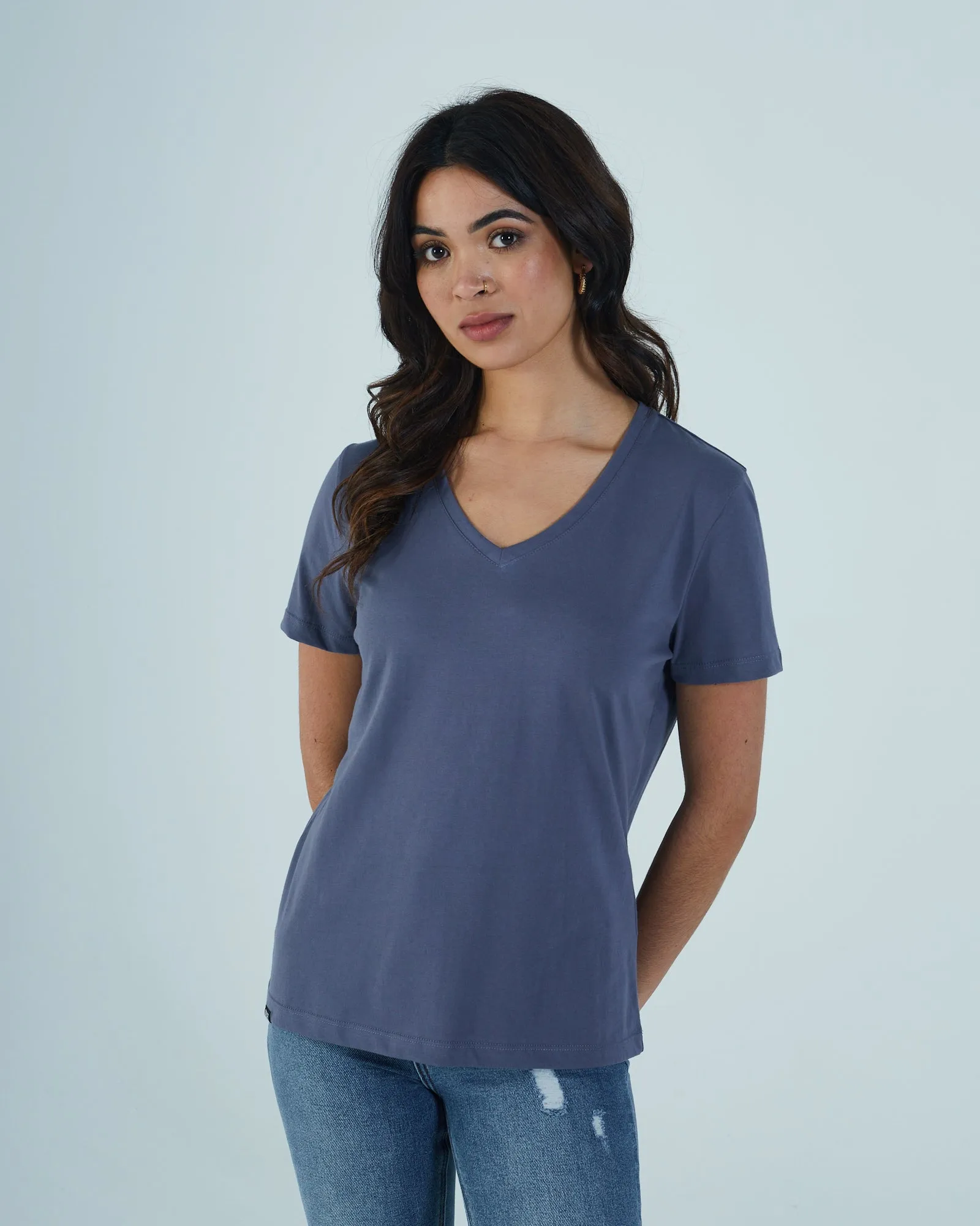 Ada Basic Tee Lavender Slate