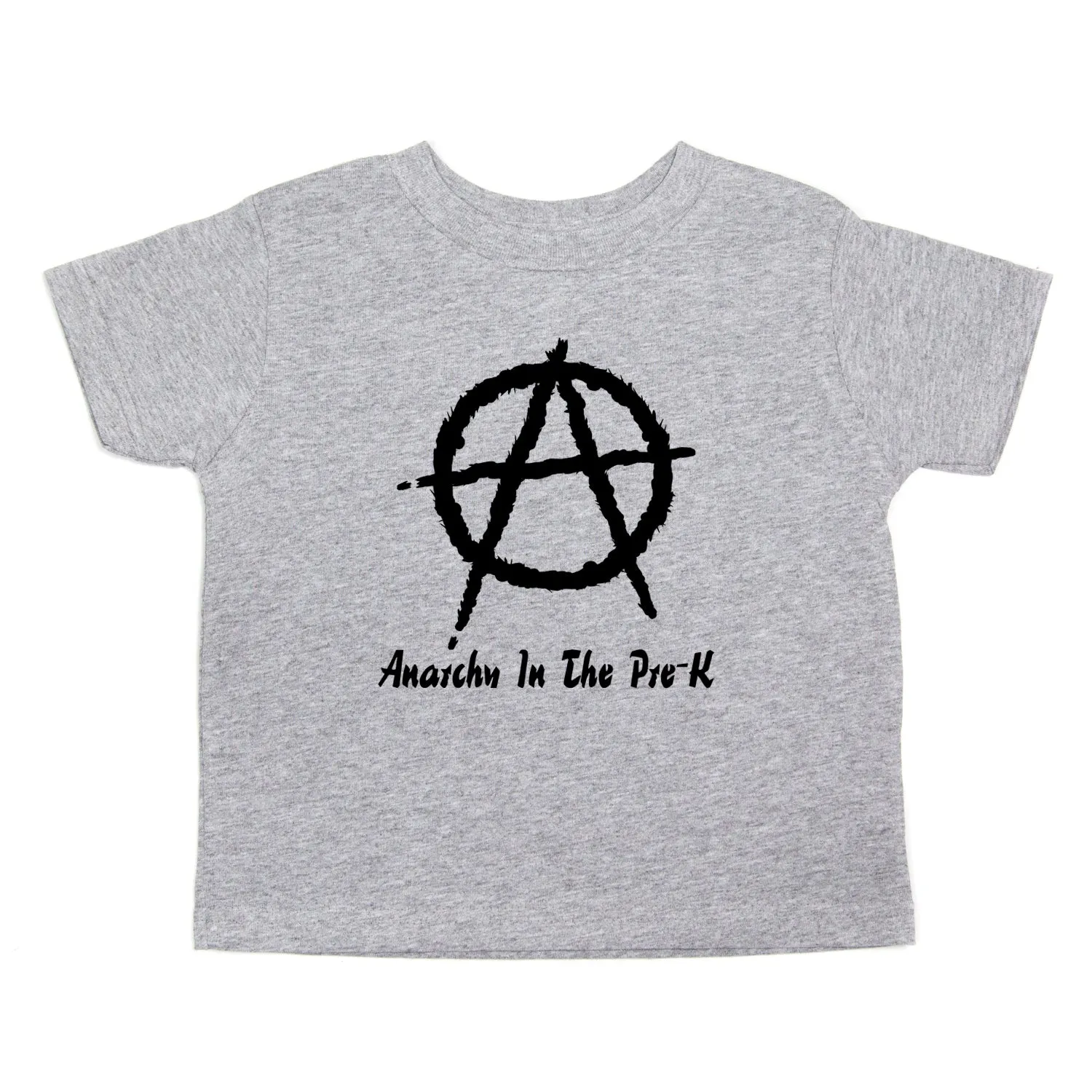 Anarchy in the Pre-K Punk Rock Kids Toddler Short Sleeve T-Shirt