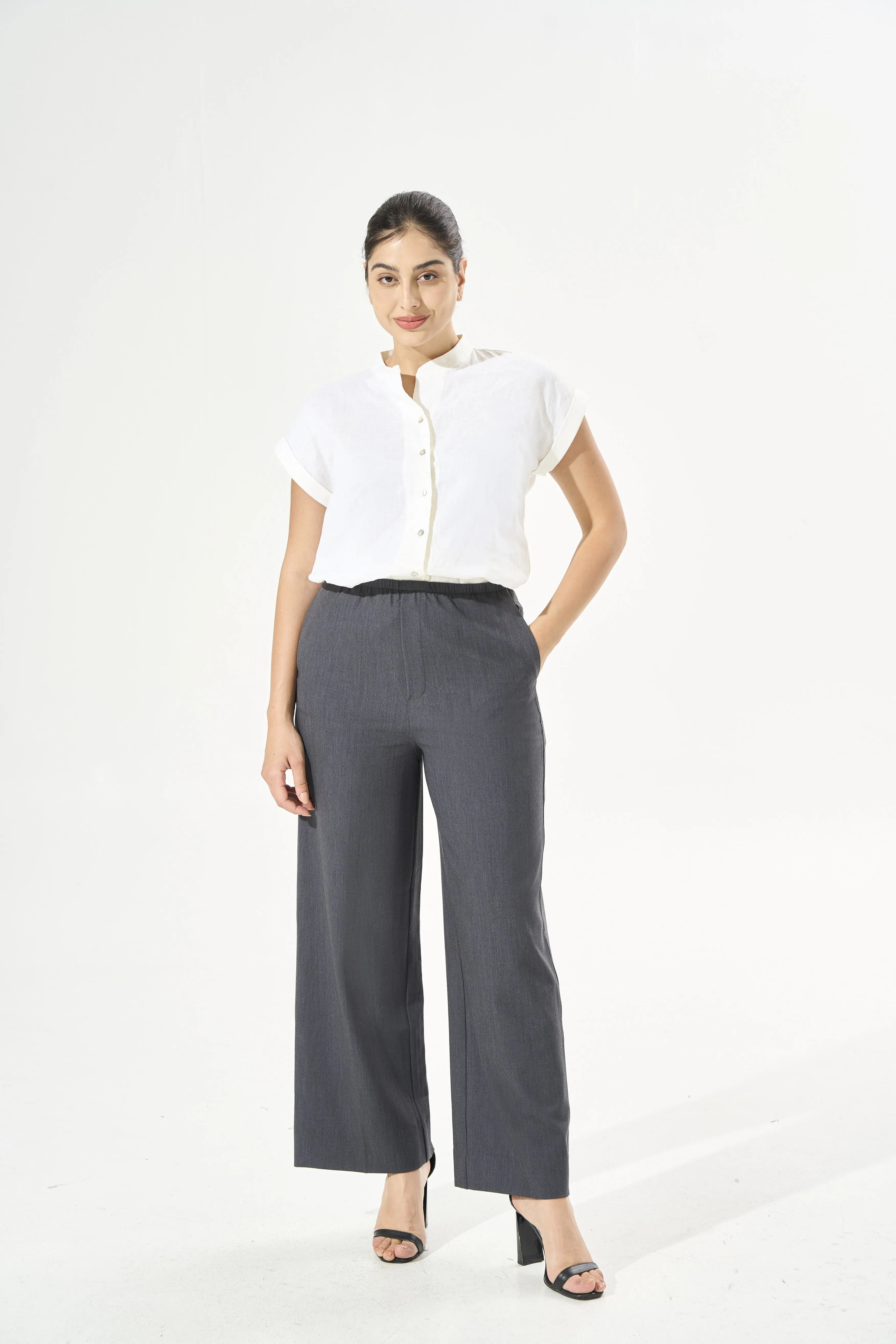 Cooling & Stretchable Breeze Trouser With Elastic Waistband & Pockets