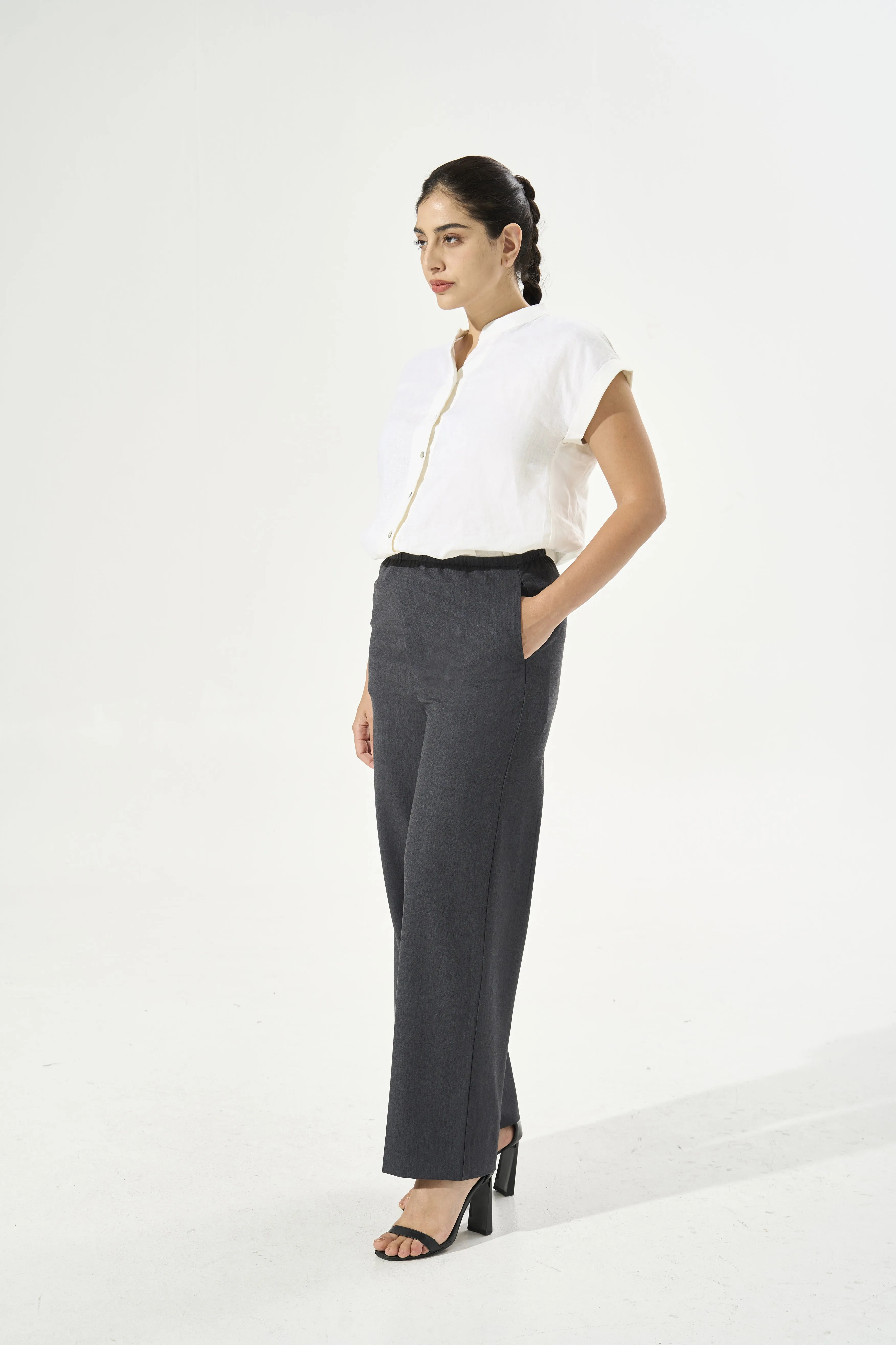 Cooling & Stretchable Breeze Trouser With Elastic Waistband & Pockets