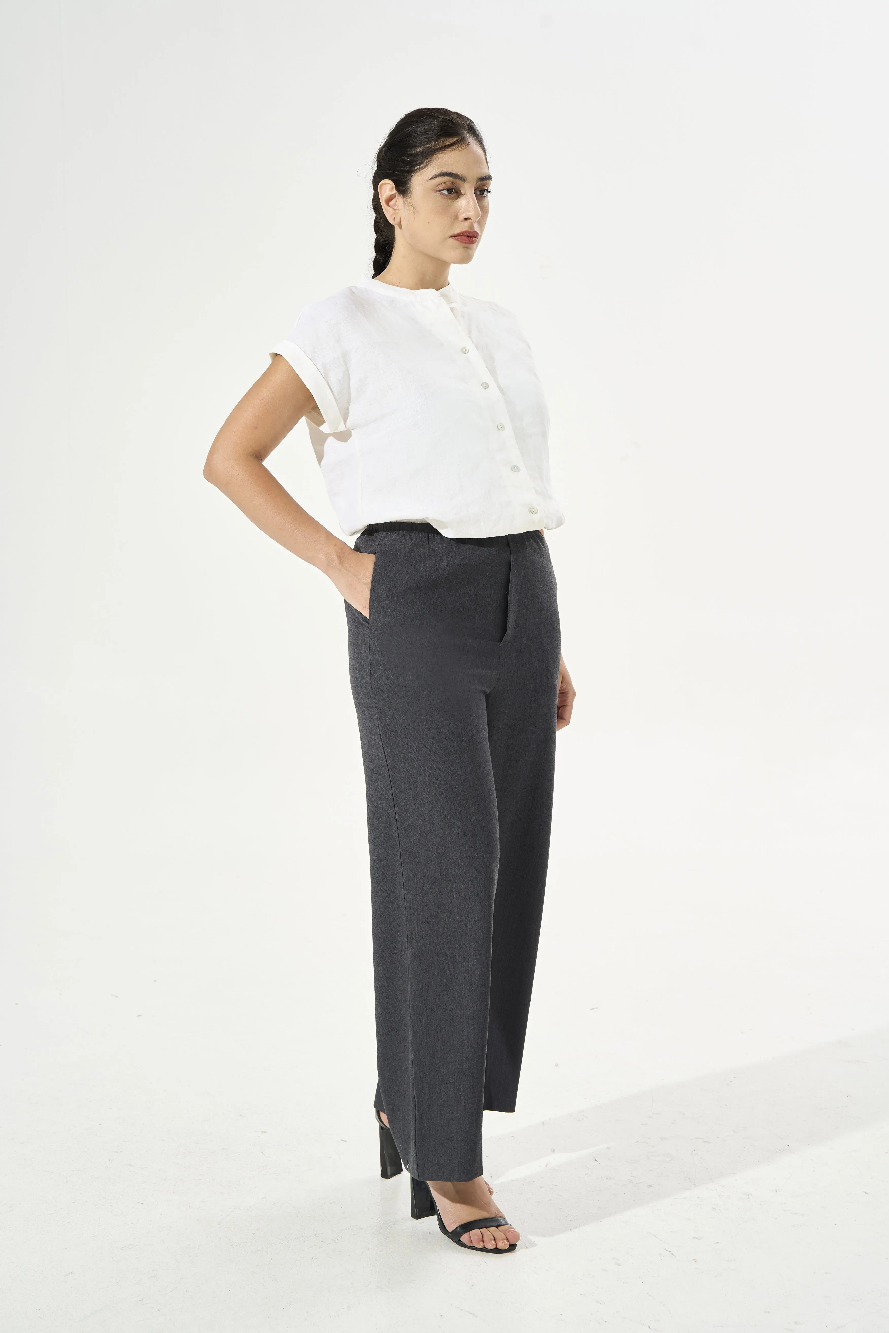 Cooling & Stretchable Breeze Trouser With Elastic Waistband & Pockets