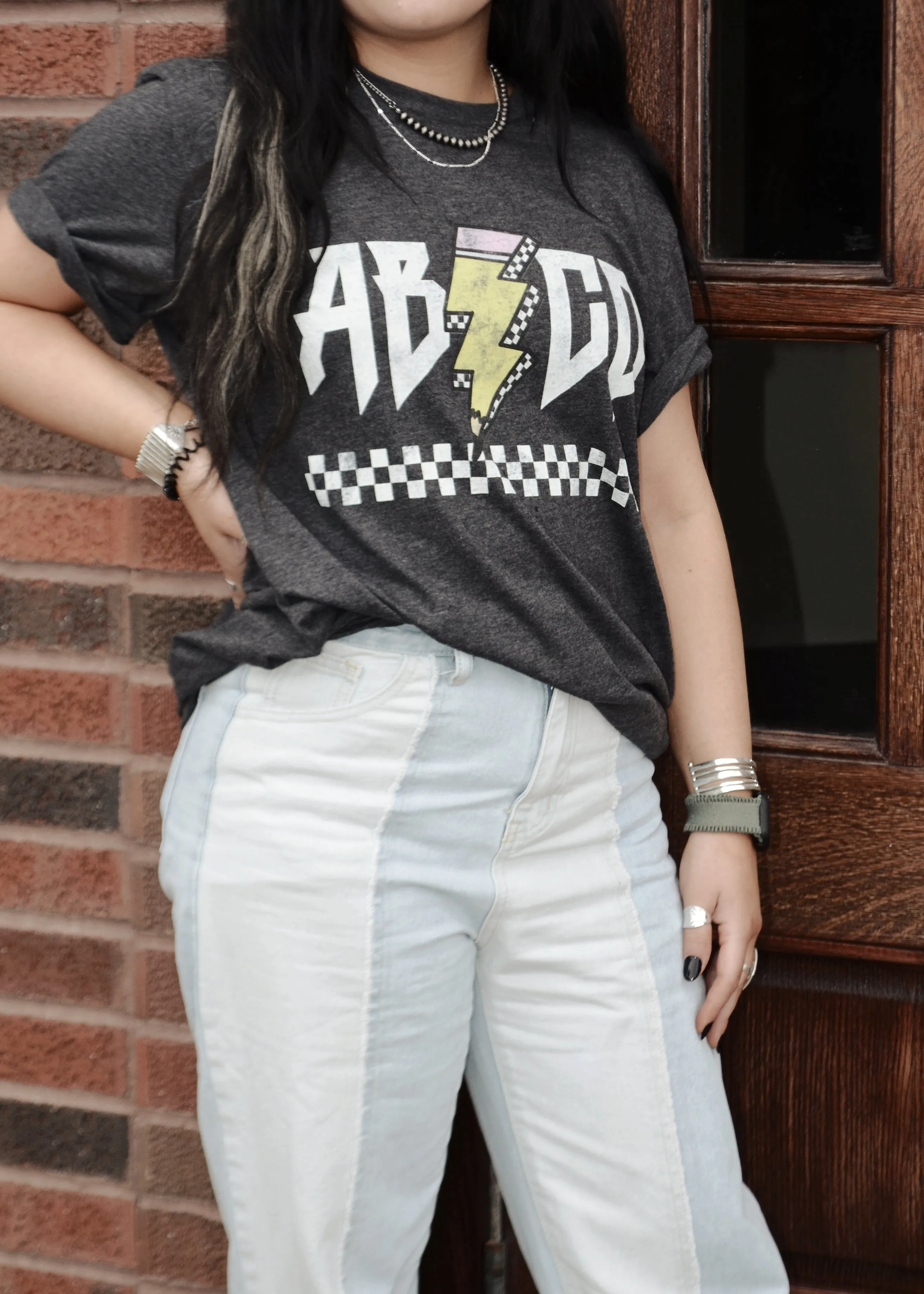 Edgy ABCD Educational Tee