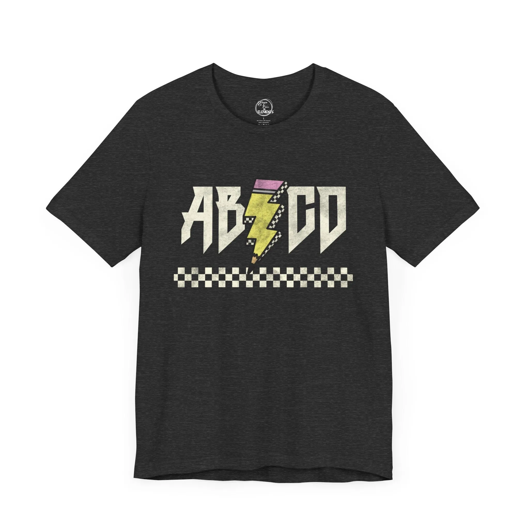 Edgy ABCD Educational Tee