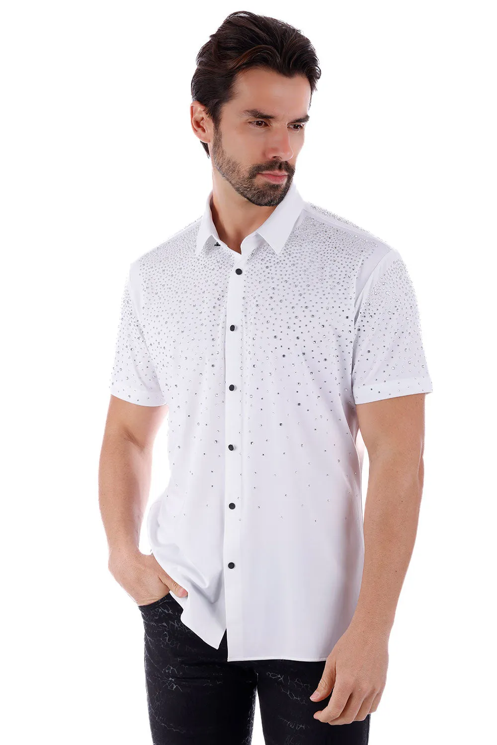 Edgy Bandwagon Short Sleeve Shirts