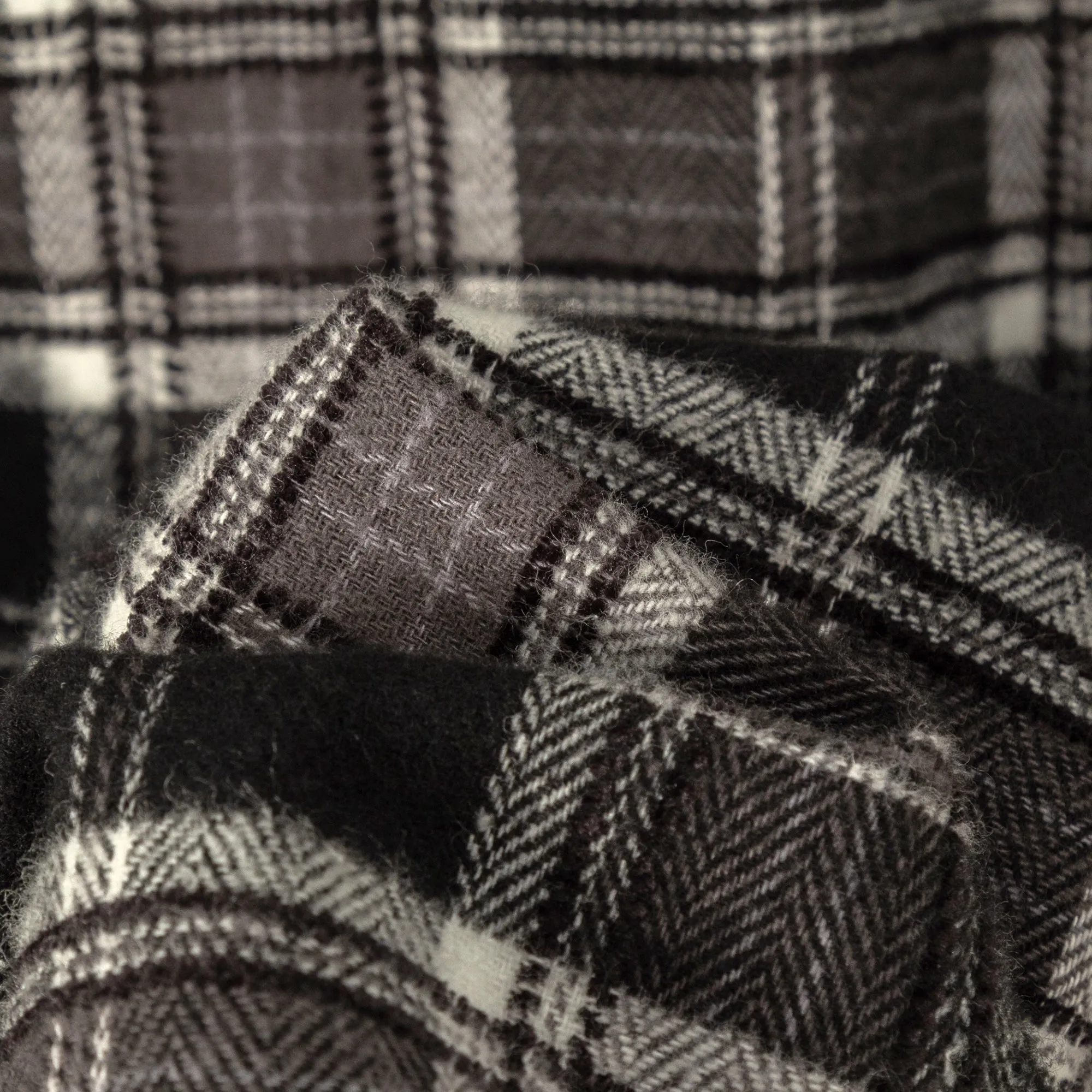 Edgy Check Overfit Shirt