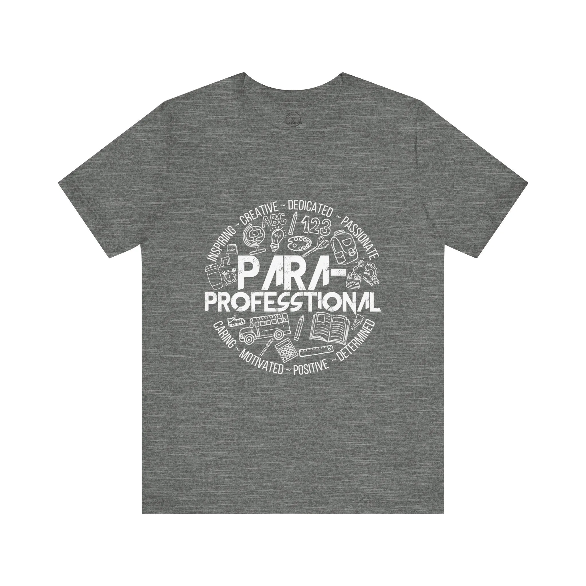 Edgy Paraprofessional Doodles Tee