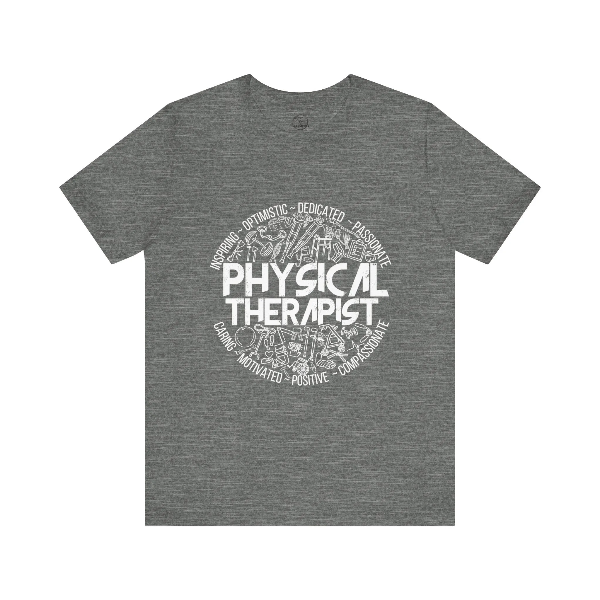 Edgy Physical Therapist Doodles Tee