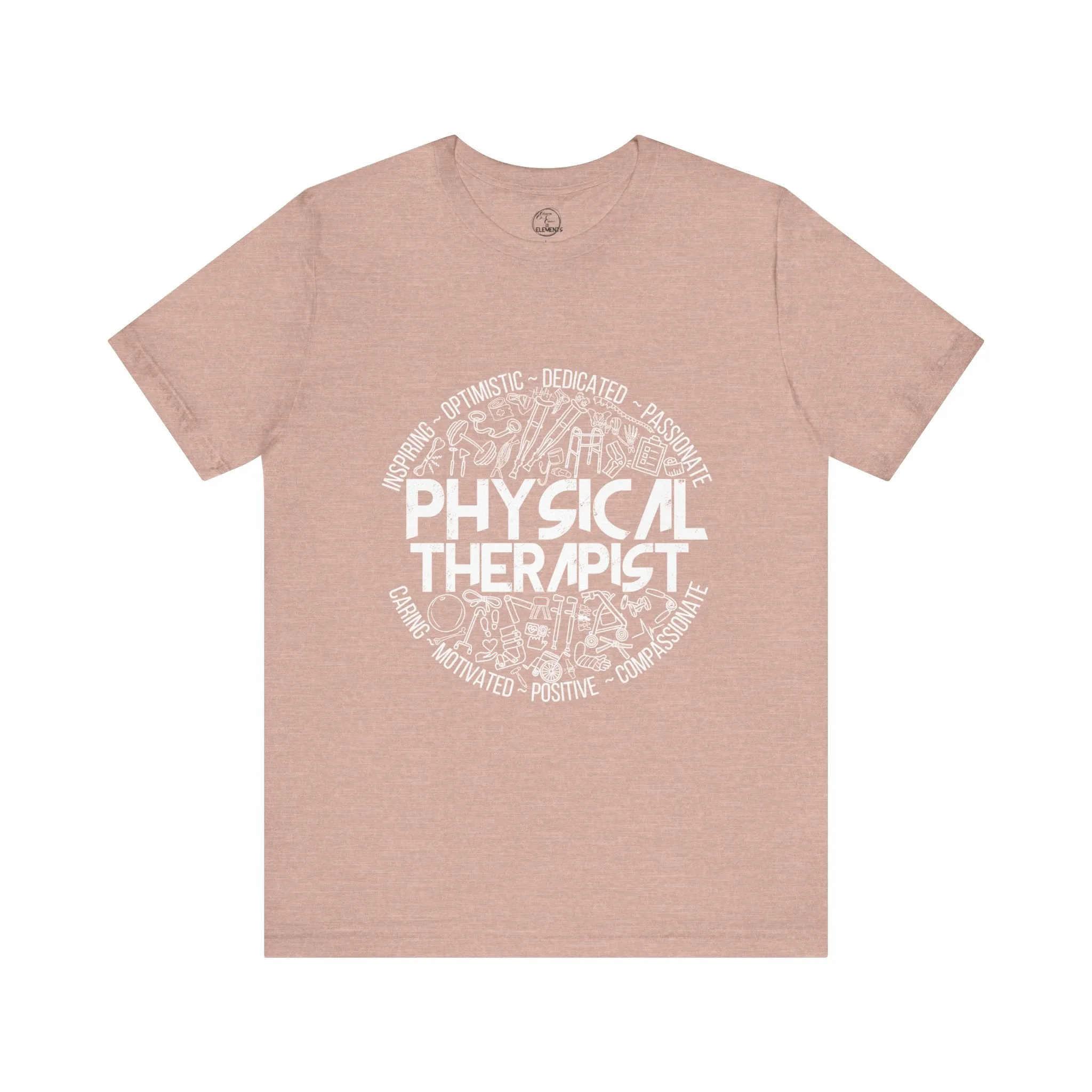 Edgy Physical Therapist Doodles Tee