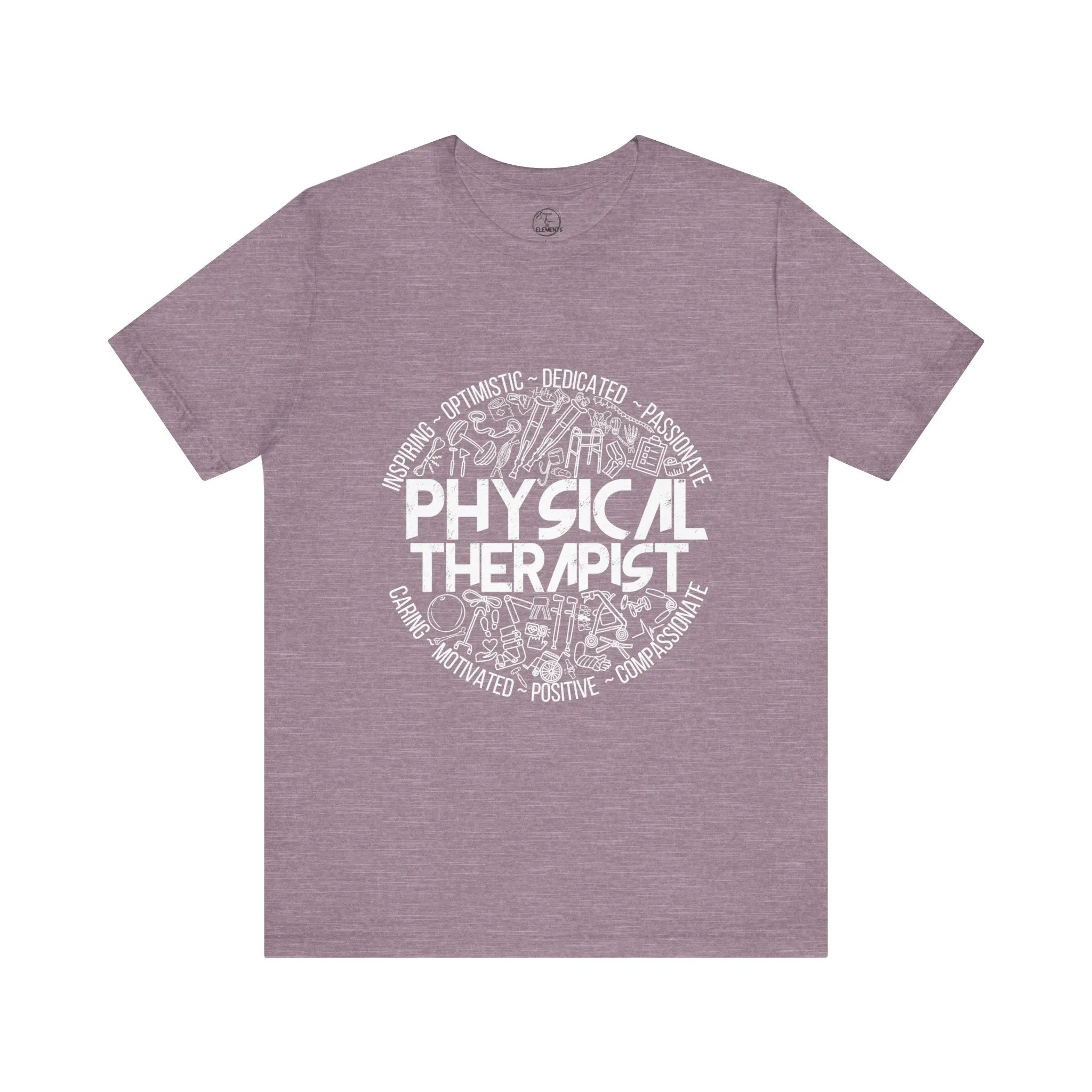 Edgy Physical Therapist Doodles Tee