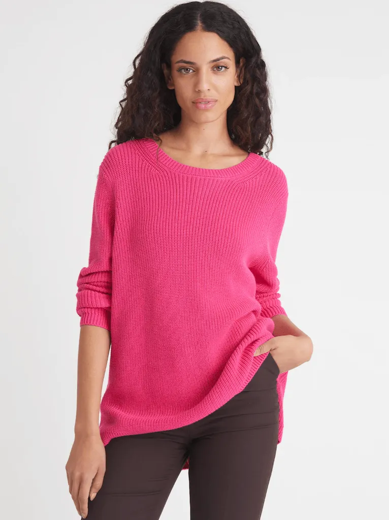 Emma Shaker Stitch Sweater