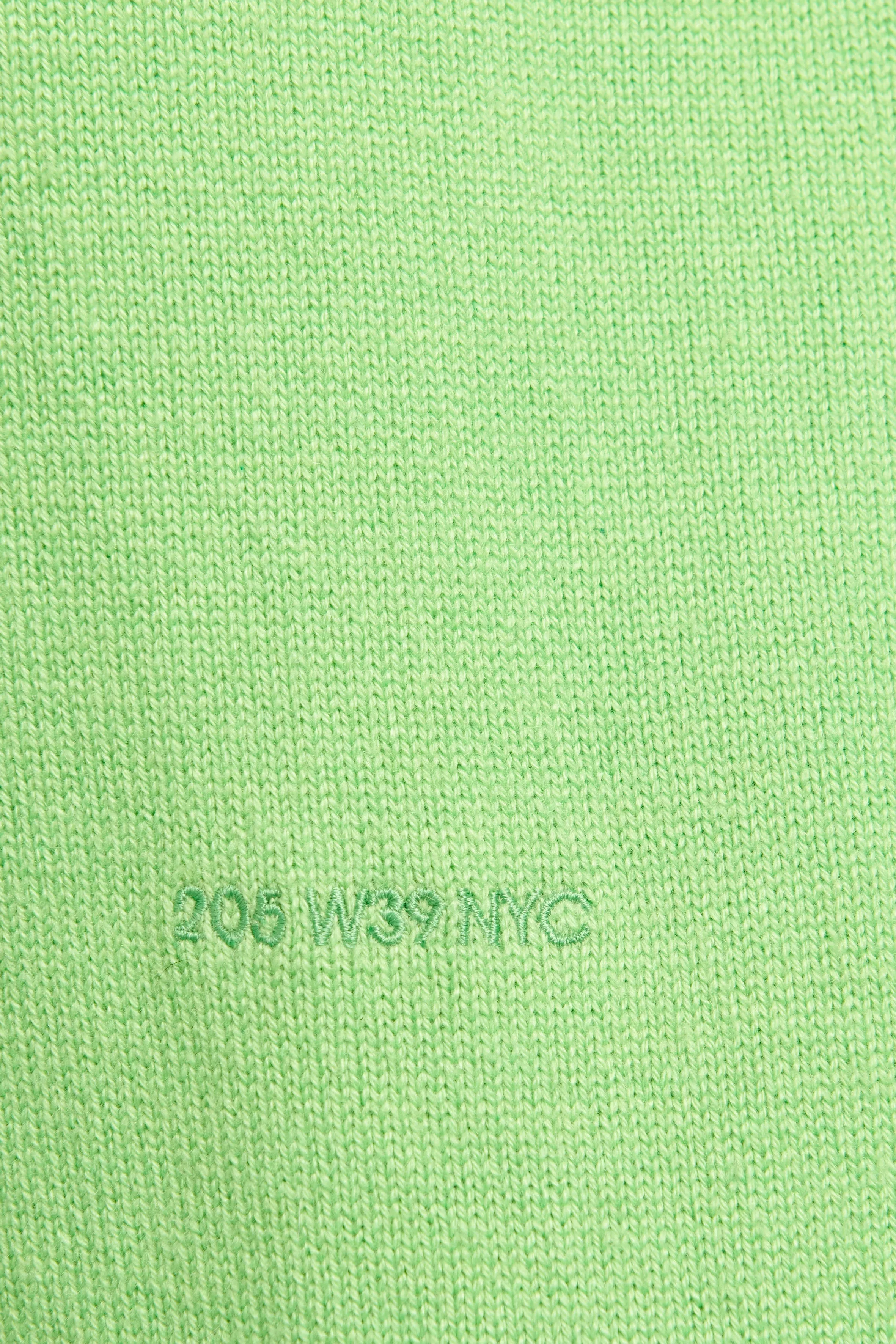 Green Cashmere Preowned Jumper With Side Cutout