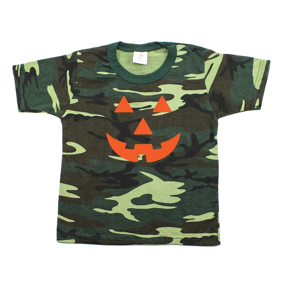 Halloween Pumpkin Face Toddler T-Shirt