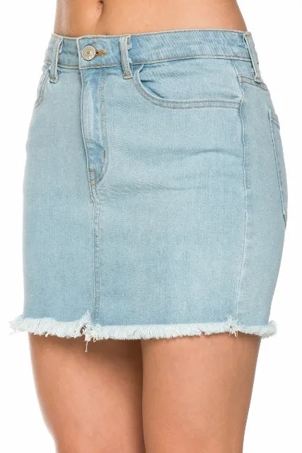 JEAN MINI SKIRT