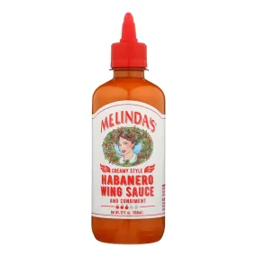 Melinda's Creamy Habanero Wing Sauce (Pack of 6 - 12 fl. oz.)