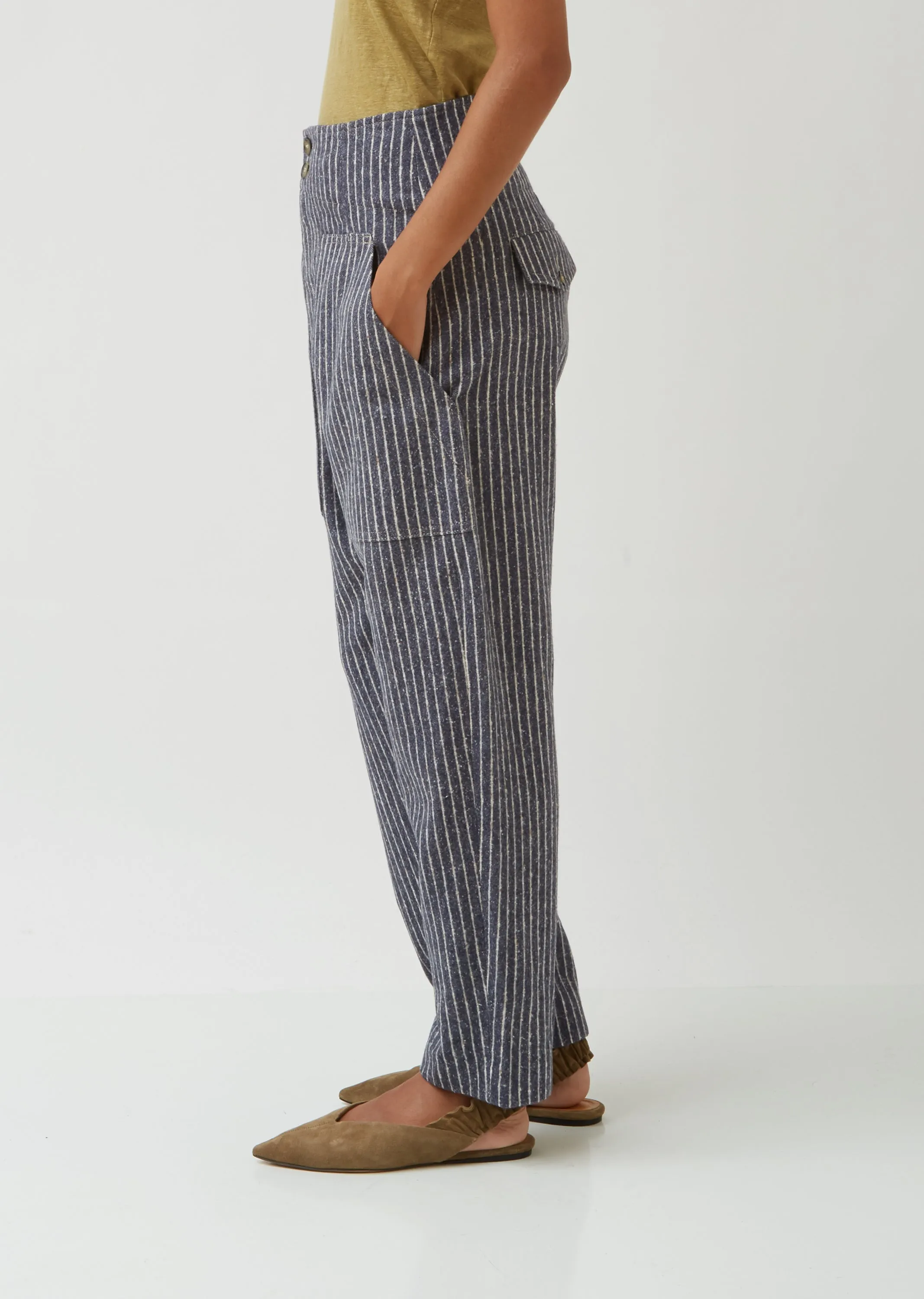 Praluni Striped Trousers