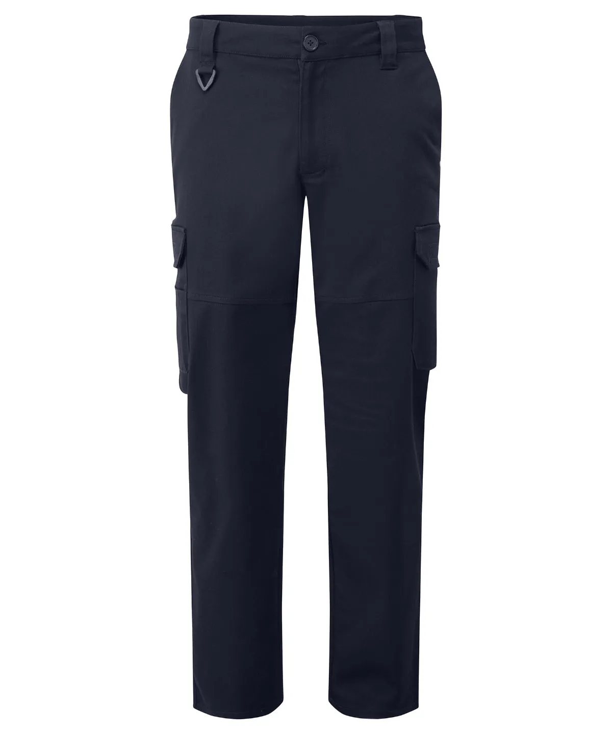 Stretchchecker work cargo trousers | Navy