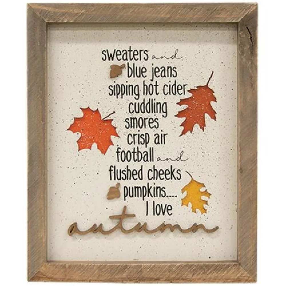 *Sweaters Framed Sign