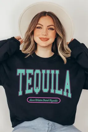 Tequila Drink Oversized Sweatshirt