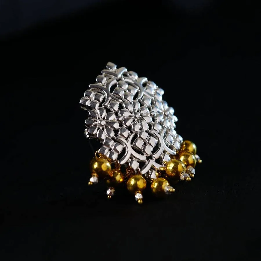 The Kusum Filigree Brooch