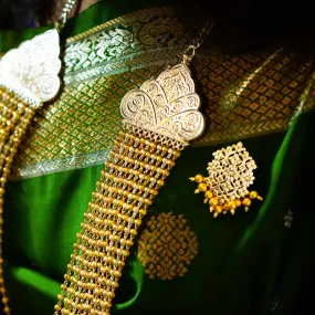 The Kusum Filigree Brooch