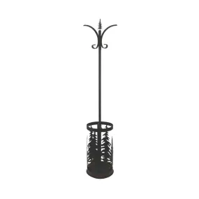 Towering Pines Coat Rack and Umbrella Stand