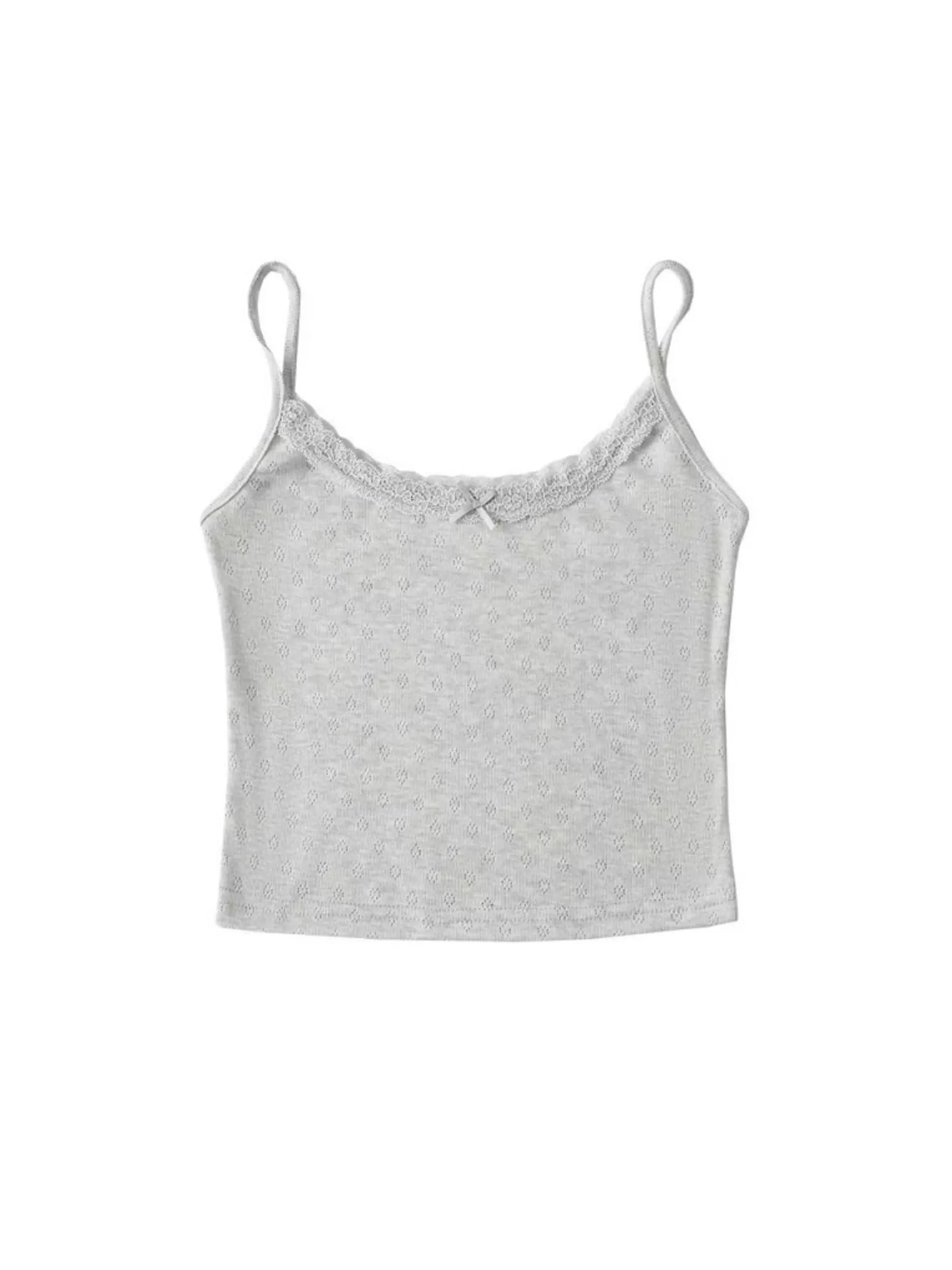 Venice Lace-Trim Cami Top